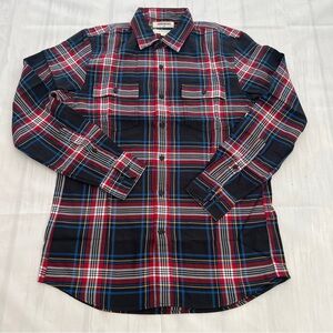 Goodthreads Slim-fit Long Sleeve Plaid Twill Shirt Size Medium